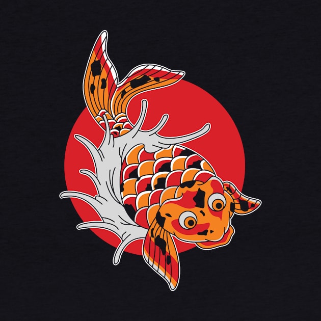 koi fish by chacuy